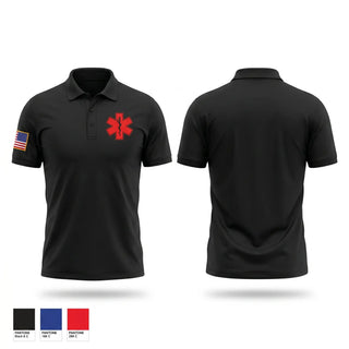 Short Sleeve Performance Polo, Colfax Rescue, EMS/EMT, Teamtime, Team time, sublimation, custom sports apparel, team uniforms, spirit wear, spiritwear, sports uniforms, custom shirts, team store, custom team store, fundraiser sports, apparel fundraiser