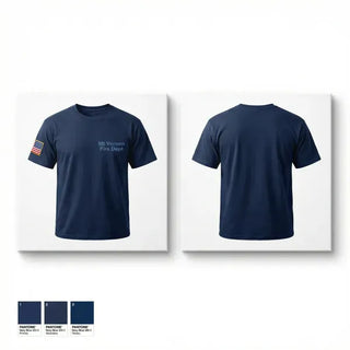 Old School Cotton Feel Shirt, Mt Vernon Fire Dept, Fire Department, Teamtime, Team time, sublimation, custom sports apparel, team uniforms, spirit wear, spiritwear, sports uniforms, custom shirts, team store, custom team store, fundraiser sports, apparel fundraiser
