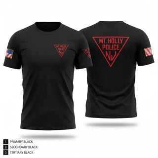 Short Sleeve Performance Shirt, Mount Holly Police, Police, Teamtime, Team time, sublimation, custom sports apparel, team uniforms, spirit wear, spiritwear, sports uniforms, custom shirts, team store, custom team store, fundraiser sports, apparel fundraiser