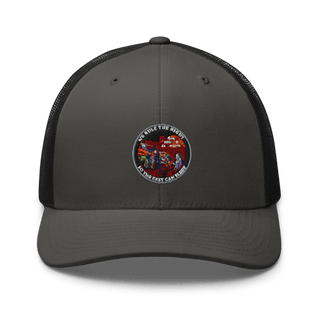 4th Division Late-Watch 28165234 Retro Trucker Hat | Yupoong 6606