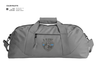 Duffle Bag, Hammond Police K9, Police, Teamtime, Team time, sublimation, custom sports apparel, team uniforms, spirit wear, spiritwear, sports uniforms, custom shirts, team store, custom team store, fundraiser sports, apparel fundraiser