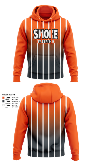Hoodie, SMOKE FASTPITCH, Softball, Teamtime, Team time, sublimation, custom sports apparel, team uniforms, spirit wear, spiritwear, sports uniforms, custom shirts, team store, custom team store, fundraiser sports, apparel fundraiser