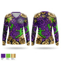 Nfinite Royalettz Women's Long Sleeve V-neck Shirt - 1