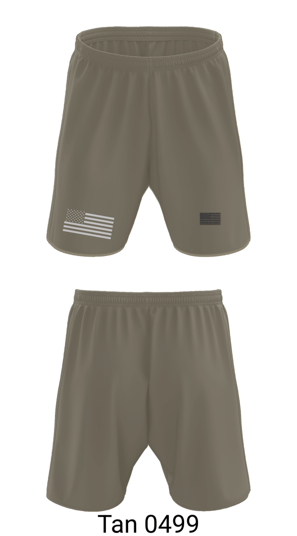 Athletic Shorts With Pockets, 361 med log, Army, Teamtime, Team time, sublimation, custom sports apparel, team uniforms, spirit wear, spiritwear, sports uniforms, custom shirts, team store, custom team store, fundraiser sports, apparel fundraiser