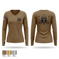 Archangels Women's Long Sleeve V-neck Shirt - 1