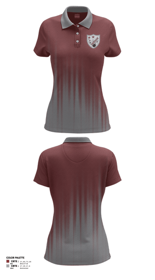 Womens Short Sleeve Performance Polo, Sheridan High School Bowling, Bowling, Teamtime, Team time, sublimation, custom sports apparel, team uniforms, spirit wear, spiritwear, sports uniforms, custom shirts, team store, custom team store, fundraiser sports, apparel fundraiser