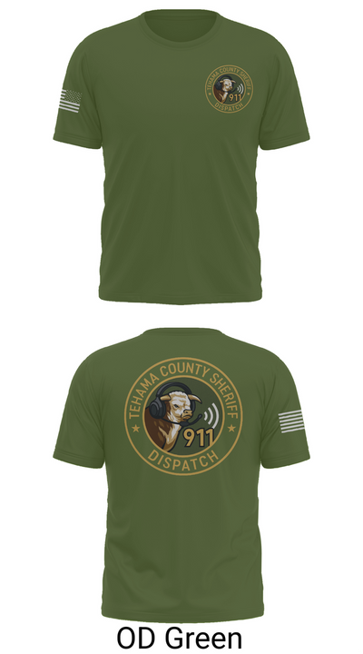 TCSO DISPATCH 56135562 Short Sleeve Performance Shirt - 53