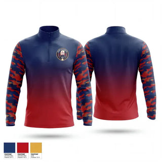Quarter Zip Jacket, Inter Mississippi FC, Men's Soccer, Teamtime, Team time, sublimation, custom sports apparel, team uniforms, spirit wear, spiritwear, sports uniforms, custom shirts, team store, custom team store, fundraiser sports, apparel fundraiser