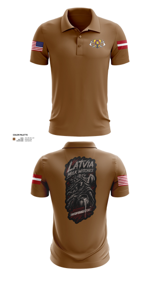 Short Sleeve Performance Polo, 734th RSG, National Guard, Teamtime, Team time, sublimation, custom sports apparel, team uniforms, spirit wear, spiritwear, sports uniforms, custom shirts, team store, custom team store, fundraiser sports, apparel fundraiser