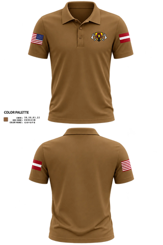 734th RSG Short Sleeve Performance Polo - 21