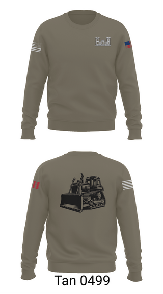 Crew Neck Sweatshirt, A co 229th Heavy, , Teamtime, Team time, sublimation, custom sports apparel, team uniforms, spirit wear, spiritwear, sports uniforms, custom shirts, team store, custom team store, fundraiser sports, apparel fundraiser