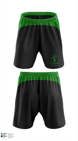 Mens Soccer Shorts, Farmers FC, Men's Soccer, Teamtime, Team time, sublimation, custom sports apparel, team uniforms, spirit wear, spiritwear, sports uniforms, custom shirts, team store, custom team store, fundraiser sports, apparel fundraiser