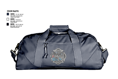 Duffle Bag, CFD Ambulance 11, Fire Department, Teamtime, Team time, sublimation, custom sports apparel, team uniforms, spirit wear, spiritwear, sports uniforms, custom shirts, team store, custom team store, fundraiser sports, apparel fundraiser
