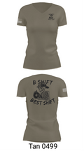 812 CES (B shift) 21761053 Women's Short Sleeve V-neck Shirt - 68