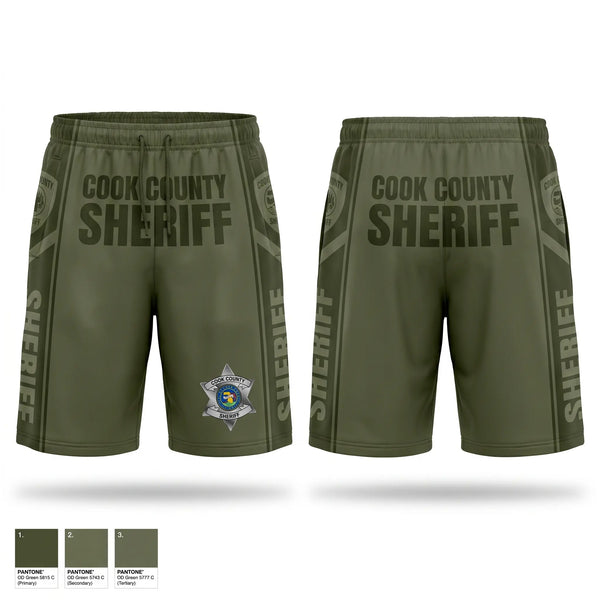 Athletic Shorts With Pockets, Cook County Sheriff’s Office, Police, Teamtime, Team time, sublimation, custom sports apparel, team uniforms, spirit wear, spiritwear, sports uniforms, custom shirts, team store, custom team store, fundraiser sports, apparel fundraiser