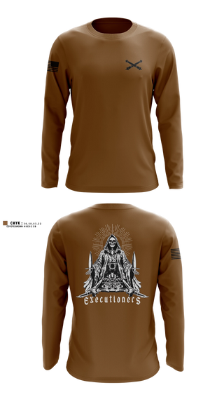 Long Sleeve Performance Shirt, 1/C 36, Army, Teamtime, Team time, sublimation, custom sports apparel, team uniforms, spirit wear, spiritwear, sports uniforms, custom shirts, team store, custom team store, fundraiser sports, apparel fundraiser