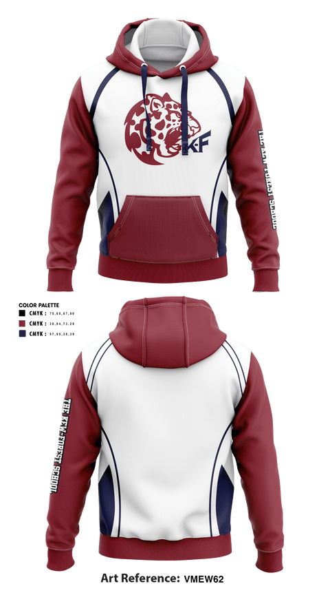 Hoodie, The Kew-Forest School Volleyball, Men's Volleyball, Teamtime, Team time, sublimation, custom sports apparel, team uniforms, spirit wear, spiritwear, sports uniforms, custom shirts, team store, custom team store, fundraiser sports, apparel fundraiser