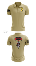 1st Cav Short Sleeve Performance Polo - 21