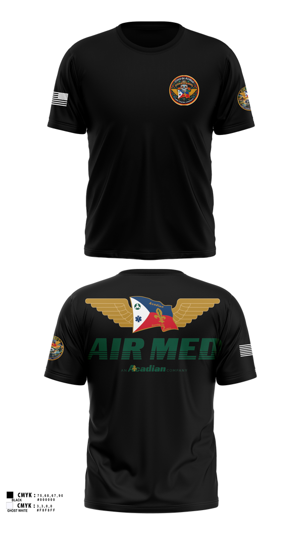Old School Cotton Feel Shirt, Air Med 5, EMS/EMT, Teamtime, Team time, sublimation, custom sports apparel, team uniforms, spirit wear, spiritwear, sports uniforms, custom shirts, team store, custom team store, fundraiser sports, apparel fundraiser