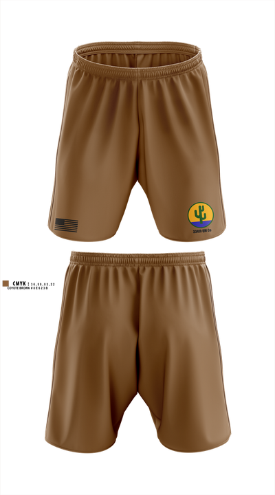 334th QM Co 93991611 Athletic Shorts With Pockets - 1