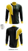 Evergreen High School Tennis 22969083 Quarter Zip Jacket - 10