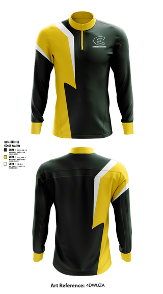 Quarter Zip Jacket, Evergreen High School Tennis, Tennis, Teamtime, Team time, sublimation, custom sports apparel, team uniforms, spirit wear, spiritwear, sports uniforms, custom shirts, team store, custom team store, fundraiser sports, apparel fundraiser