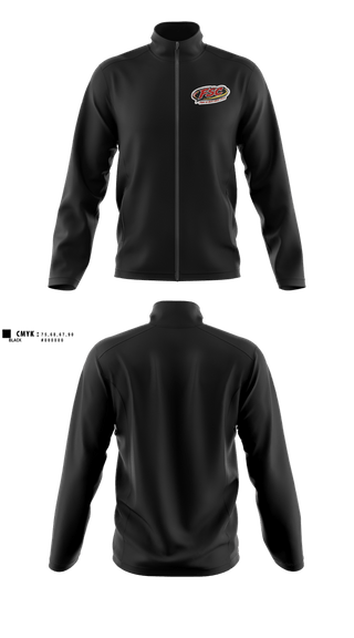 Fleece Jacket, D.B. Coopers, Army, Teamtime, Team time, sublimation, custom sports apparel, team uniforms, spirit wear, spiritwear, sports uniforms, custom shirts, team store, custom team store, fundraiser sports, apparel fundraiser