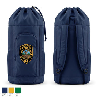 Gear Bag, Bridgeton police department, Police, Teamtime, Team time, sublimation, custom sports apparel, team uniforms, spirit wear, spiritwear, sports uniforms, custom shirts, team store, custom team store, fundraiser sports, apparel fundraiser