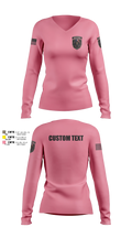 Death Dealers Airsoft 2546891 Women's Long Sleeve V-neck Shirt - 9