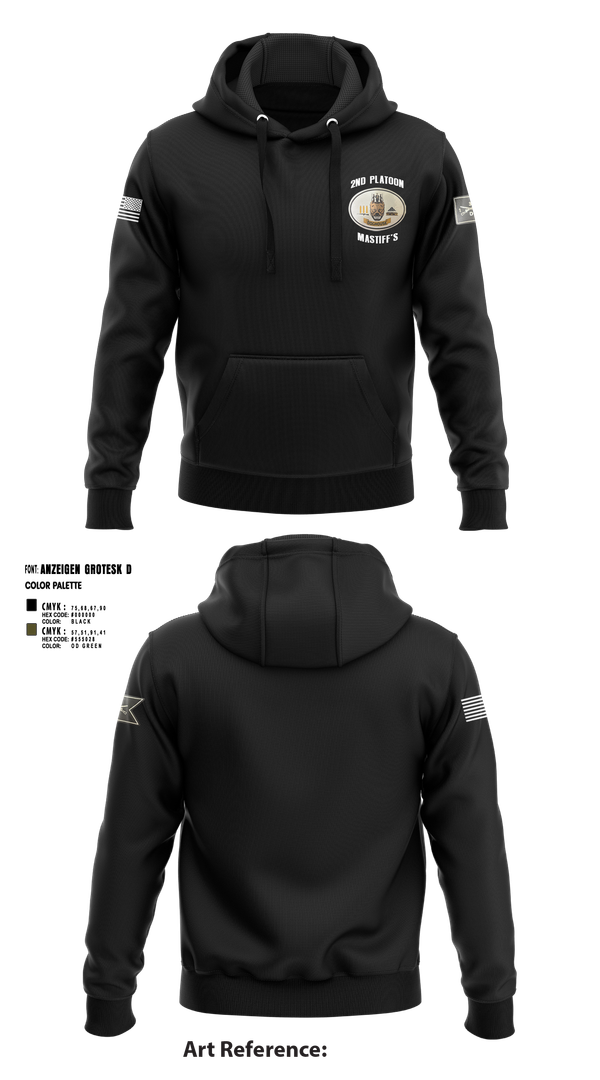 Hoodie, 2nd Plt, Doghouse Company, 1/3 TOG, , Teamtime, Team time, sublimation, custom sports apparel, team uniforms, spirit wear, spiritwear, sports uniforms, custom shirts, team store, custom team store, fundraiser sports, apparel fundraiser