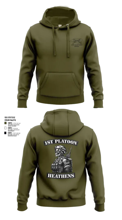 Hoodie, 514th MP CO, Army, Teamtime, Team time, sublimation, custom sports apparel, team uniforms, spirit wear, spiritwear, sports uniforms, custom shirts, team store, custom team store, fundraiser sports, apparel fundraiser