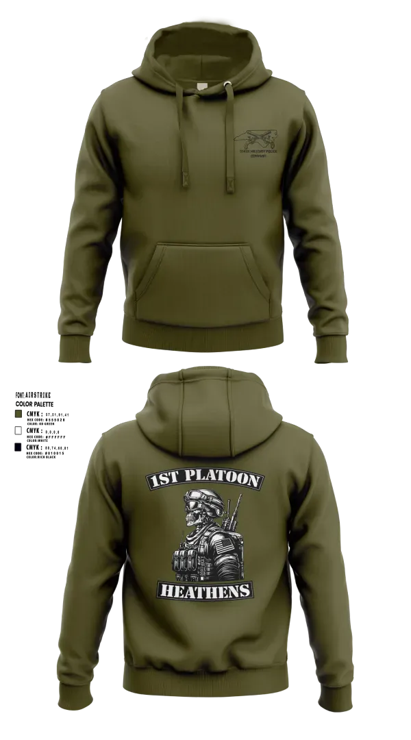Hoodie, 514th MP CO, Army, Teamtime, Team time, sublimation, custom sports apparel, team uniforms, spirit wear, spiritwear, sports uniforms, custom shirts, team store, custom team store, fundraiser sports, apparel fundraiser