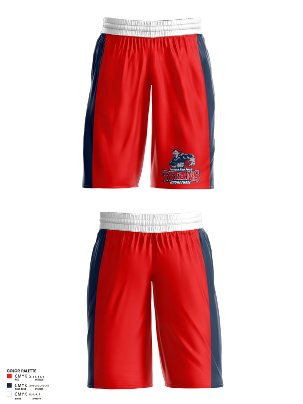 Mens Basketball Shorts, Tampa Bay Tech Titans Basketball, Men's Basketball, Teamtime, Team time, sublimation, custom sports apparel, team uniforms, spirit wear, spiritwear, sports uniforms, custom shirts, team store, custom team store, fundraiser sports, apparel fundraiser
