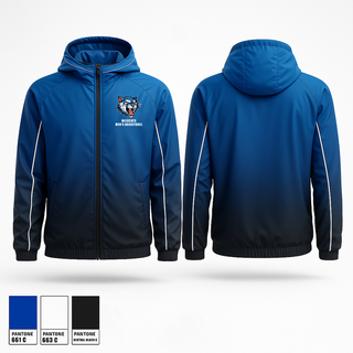 Windbreaker, Wildcats, Men's Basketball, Teamtime, Team time, sublimation, custom sports apparel, team uniforms, spirit wear, spiritwear, sports uniforms, custom shirts, team store, custom team store, fundraiser sports, apparel fundraiser
