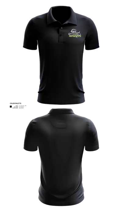 Boston Banshees 81530630 Short Sleeve Performance Polo - 30