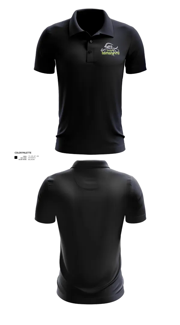 Short Sleeve Performance Polo, Boston Banshees, Football, Teamtime, Team time, sublimation, custom sports apparel, team uniforms, spirit wear, spiritwear, sports uniforms, custom shirts, team store, custom team store, fundraiser sports, apparel fundraiser