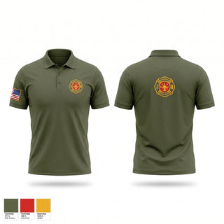Short Sleeve Performance Polo, Sebastopol Fire Department, Fire Department, Teamtime, Team time, sublimation, custom sports apparel, team uniforms, spirit wear, spiritwear, sports uniforms, custom shirts, team store, custom team store, fundraiser sports, apparel fundraiser