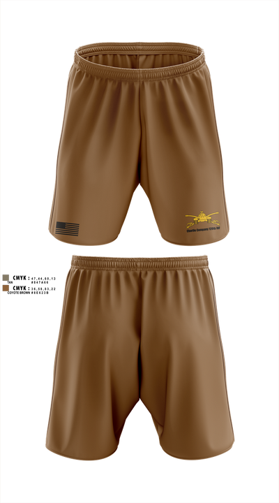 Charlie Company 120th INF 49997555 Athletic Shorts With Pockets - 2