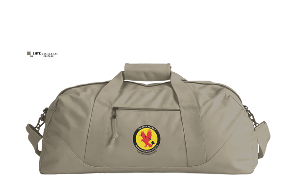 Duffle Bag, Youth Challenge Academy, National Guard, Teamtime, Team time, sublimation, custom sports apparel, team uniforms, spirit wear, spiritwear, sports uniforms, custom shirts, team store, custom team store, fundraiser sports, apparel fundraiser