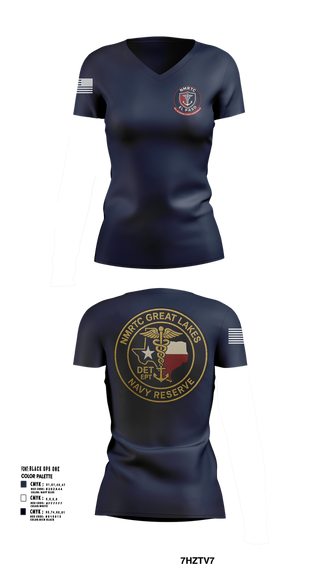 Womens Short Sleeve Vneck Shirt, NMRTC El Paso, , Teamtime, Team time, sublimation, custom sports apparel, team uniforms, spirit wear, spiritwear, sports uniforms, custom shirts, team store, custom team store, fundraiser sports, apparel fundraiser