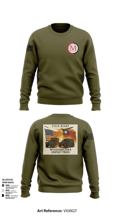ManTech 79829219 Crew Neck Sweatshirt - 101