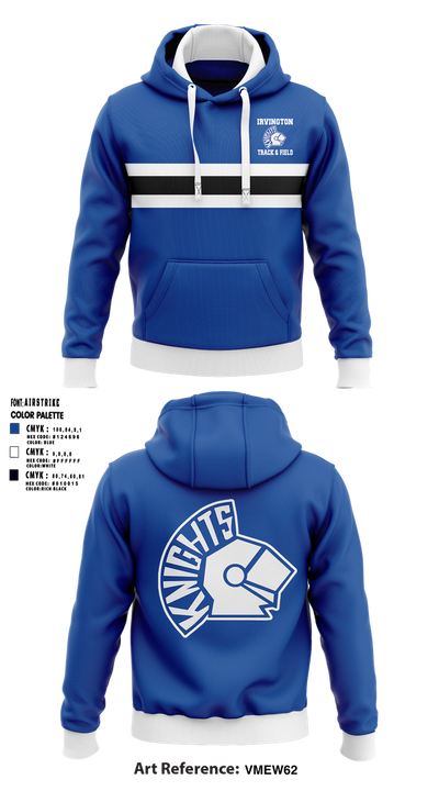 Irvington knights Elite Track Club 23457794 Hoodie - 1