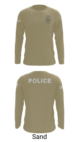 Long Sleeve Performance Shirt, Bluffton PD, , Teamtime, Team time, sublimation, custom sports apparel, team uniforms, spirit wear, spiritwear, sports uniforms, custom shirts, team store, custom team store, fundraiser sports, apparel fundraiser