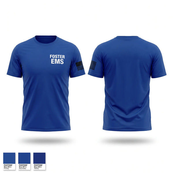Short Sleeve Performance Shirt, Foster EMS, EMS/EMT, Teamtime, Team time, sublimation, custom sports apparel, team uniforms, spirit wear, spiritwear, sports uniforms, custom shirts, team store, custom team store, fundraiser sports, apparel fundraiser