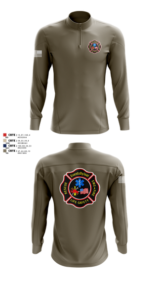 Quarter Zip Jacket, EventsByJoel, , Teamtime, Team time, sublimation, custom sports apparel, team uniforms, spirit wear, spiritwear, sports uniforms, custom shirts, team store, custom team store, fundraiser sports, apparel fundraiser