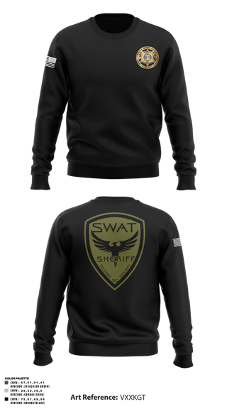 Crew Neck Sweatshirt, , Police, Teamtime, Team time, sublimation, custom sports apparel, team uniforms, spirit wear, spiritwear, sports uniforms, custom shirts, team store, custom team store, fundraiser sports, apparel fundraiser