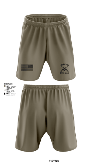 Athletic Shorts With Pockets, Operation River Wall, Coast Guard, Teamtime, Team time, sublimation, custom sports apparel, team uniforms, spirit wear, spiritwear, sports uniforms, custom shirts, team store, custom team store, fundraiser sports, apparel fundraiser