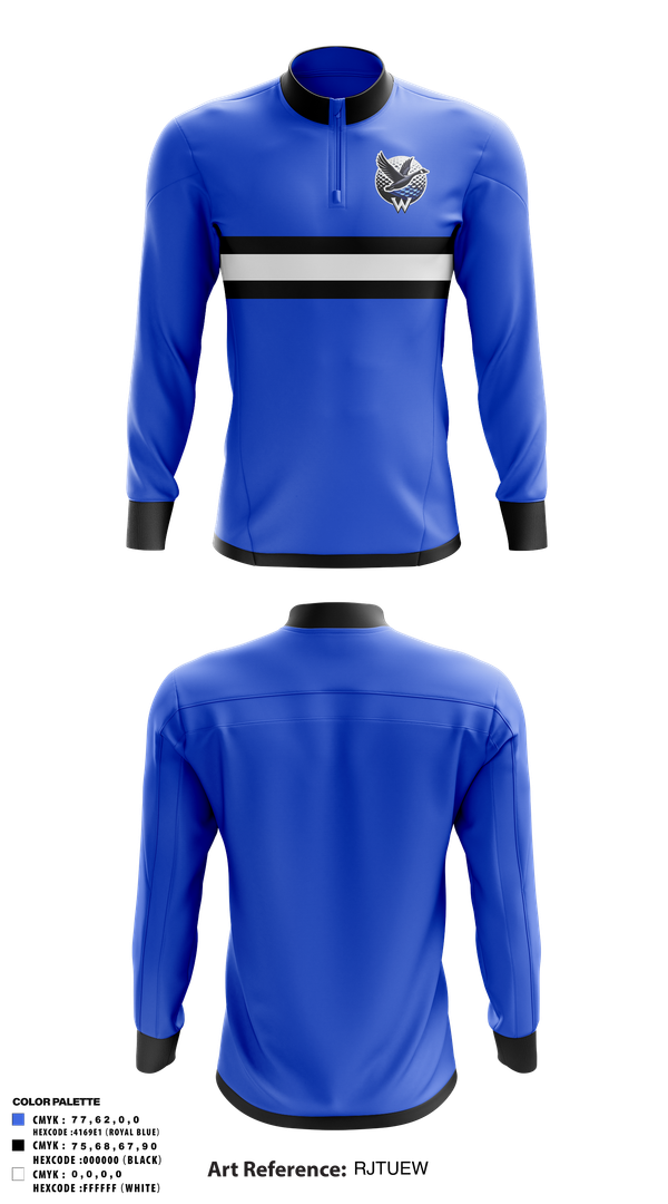 Quarter Zip Jacket, Watertown High School Golf, Golf, Teamtime, Team time, sublimation, custom sports apparel, team uniforms, spirit wear, spiritwear, sports uniforms, custom shirts, team store, custom team store, fundraiser sports, apparel fundraiser