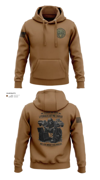 Hoodie, ALC CLASS 26-004, Army, Teamtime, Team time, sublimation, custom sports apparel, team uniforms, spirit wear, spiritwear, sports uniforms, custom shirts, team store, custom team store, fundraiser sports, apparel fundraiser