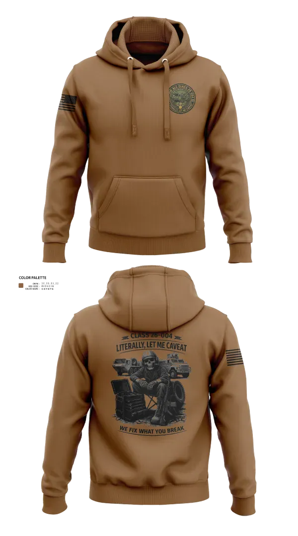 Hoodie, ALC CLASS 26-004, Army, Teamtime, Team time, sublimation, custom sports apparel, team uniforms, spirit wear, spiritwear, sports uniforms, custom shirts, team store, custom team store, fundraiser sports, apparel fundraiser